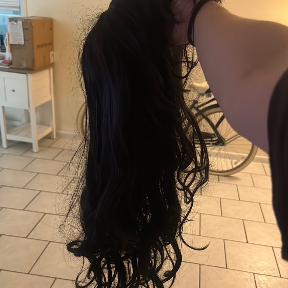 Luxurious Black Hair Extension